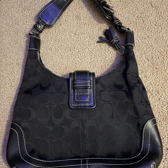 Coach Black Handbag and Wallet Set - Picture 3 of 12